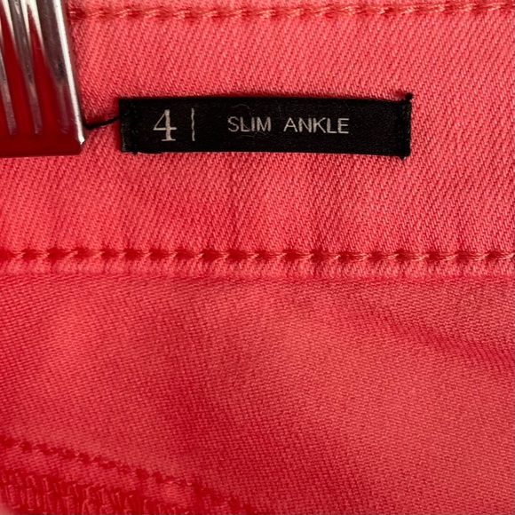 TALBOTS SLIM ANKLE JEANS | Size: 4 | Color: Terracotta - Picture 9 of 10